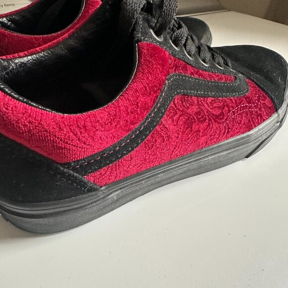 Vans Old Skool Burnt Russet Crushed Velvet – Men’s 5.5 / Women’s 7 - Picture 13 of 15